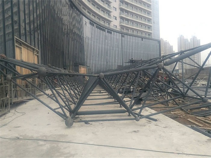 江北万豪酒店雨棚网架